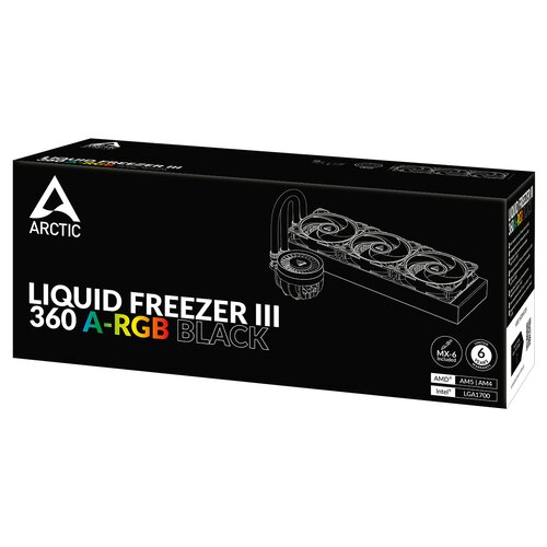 Arctic Liquid Freezer III 360 A-RGB Noir