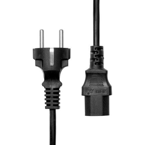 ProXtend Cable d'alimentation PC C13 Schuko 10,00m Noir