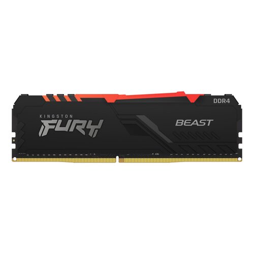 Kingston Fury Beast Dimm DDR4 16Go (1x16Go) 3600Mhz RGB Noire