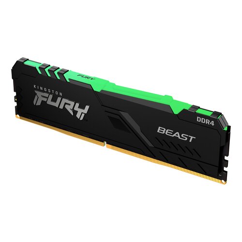 Kingston Fury Beast Dimm DDR4 16Go (1x16Go) 3600Mhz RGB Noire