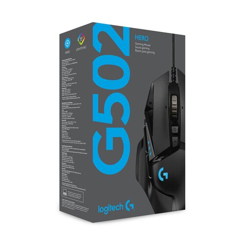 LOGITECH G502 HERO GAMING MOUSE Souris filaire pour gamer